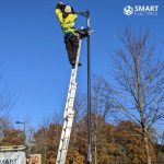 Smart electrics founder working on street lighting