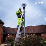 Smart Electrics founder working on security lighting