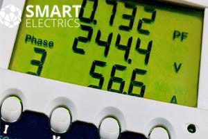 commercial electrics- electrical metering display
